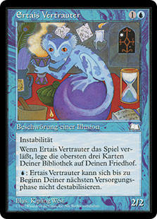 Ertai's Familiar
Weatherlight
Single
Magic The Gathering