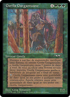Gargantuan Gorilla
Alliances
Single
Magic The Gathering