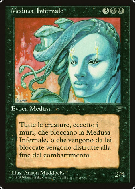Infernal Medusa
Legends
Single
Magic The Gathering