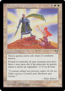 Jabari's Influence
Mirage
Single
Magic The Gathering