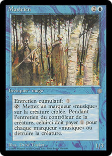 Musician
Ice Age
Single
Magic The Gathering