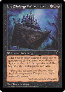 Pillar Tombs of Aku
Visions
Single
Magic The Gathering