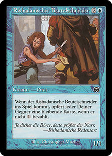 Rishadan Cutpurse
Mercadian Masques
Single
Magic The Gathering