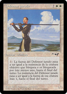 Sworn Defender
Alliances
Single
Magic The Gathering