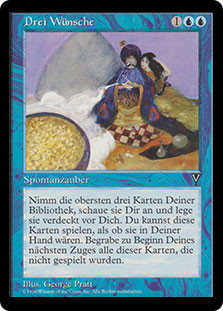 Three Wishes
Visions
Single
Magic The Gathering