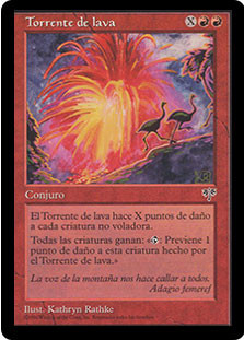 Torrent of Lava
Mirage
Single
Magic The Gathering