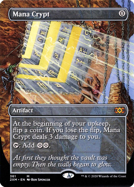 Mana Crypt (Borderless) | Double Masters - Variants | Star City Games