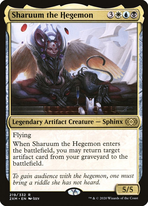 Sharuum the Hegemon\nDouble Masters\nSingle\nMagic The Gathering