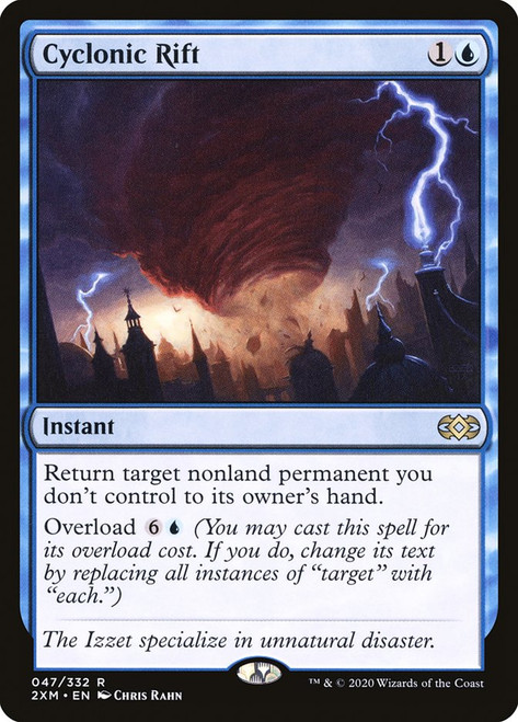Cyclonic Rift\nDouble Masters\nSingle\nMagic The Gathering