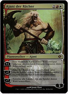 Ajani Vengeant (Prerelease) (Shards of Alara)
Promo: Date Stamped
Single
Magic The Gathering