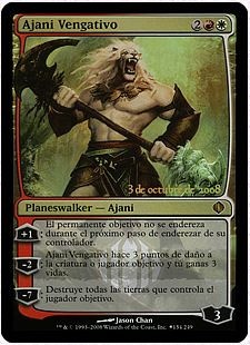 Ajani Vengeant (Prerelease) (Shards of Alara)
Promo: Date Stamped
Single
Magic The Gathering