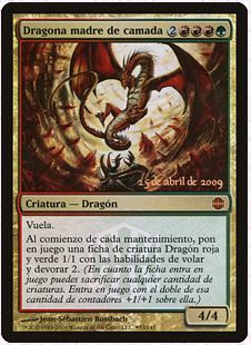 Dragon Broodmother (Prerelease) (Alara Reborn)
Promo: Date Stamped
Single
Magic The Gathering