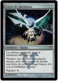 Moonsilver Spear (Prerelease) (Avacyn Restored)
Promo: General
Single
Magic The Gathering