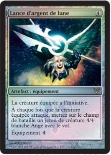 Moonsilver Spear (Prerelease) (Avacyn Restored)
Promo: General
Single
Magic The Gathering