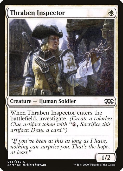 Thraben Inspector\nDouble Masters\nSingle\nMagic The Gathering