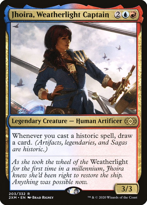 Jhoira, Weatherlight Captain\nDouble Masters\nSingle\nMagic The Gathering