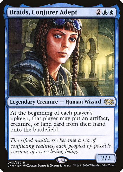 Braids, Conjurer Adept\nDouble Masters\nSingle\nMagic The Gathering