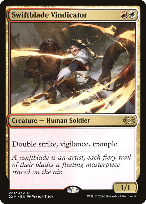Swiftblade Vindicator\nDouble Masters\nSingle\nMagic The Gathering