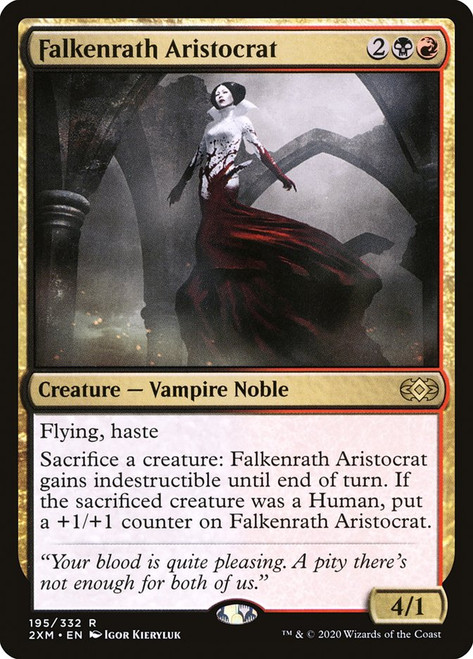 Falkenrath Aristocrat\nDouble Masters\nSingle\nMagic The Gathering