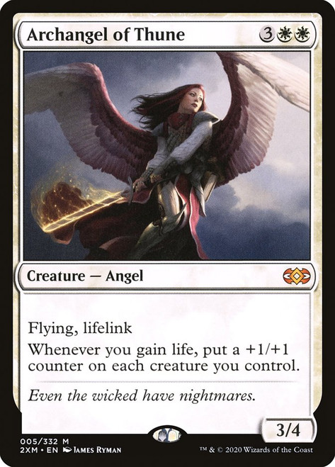 Archangel of Thune\nDouble Masters\nSingle\nMagic The Gathering