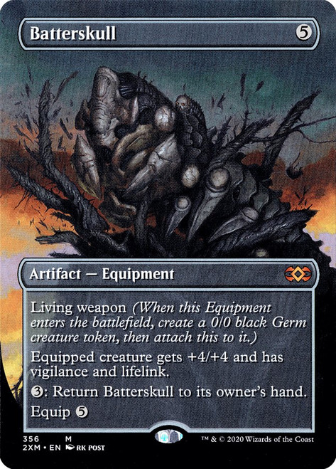 Batterskull (Borderless)\nDouble Masters - Variants\nSingle\nMagic The Gathering