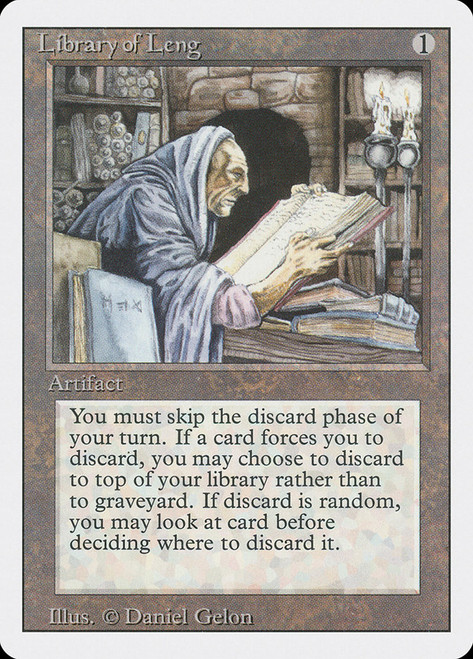 Library of Leng (BB) | 3rd Edition - Black Border - German