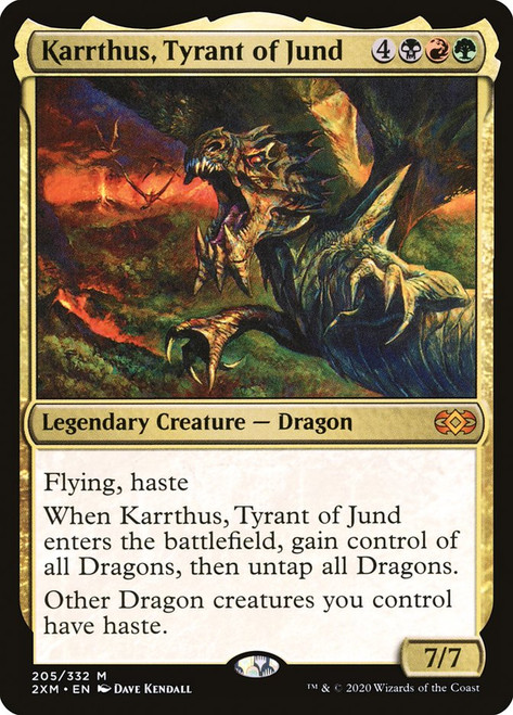 Karrthus, Tyrant of Jund\nDouble Masters\nSingle\nMagic The Gathering