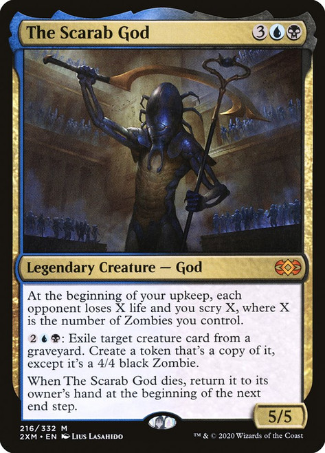 スカラベの神/The Scarab God アーティストプルーフ MTG AP The Scarab God | Commander Masters | Star City Games
