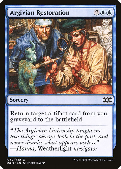 Argivian Restoration\nDouble Masters\nSingle\nMagic The Gathering