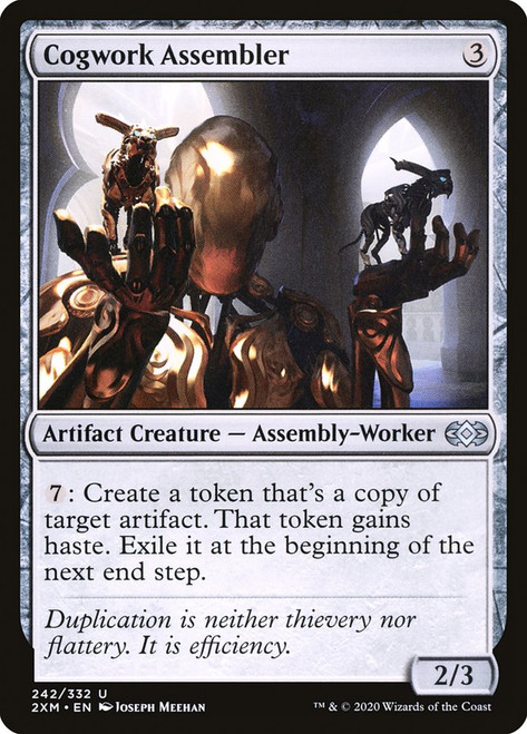 Cogwork Assembler\nDouble Masters\nSingle\nMagic The Gathering