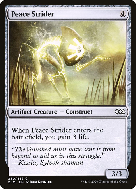 Peace Strider\nDouble Masters\nSingle\nMagic The Gathering