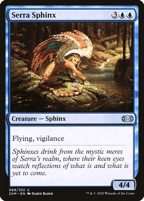 Serra Sphinx\nDouble Masters\nSingle\nMagic The Gathering