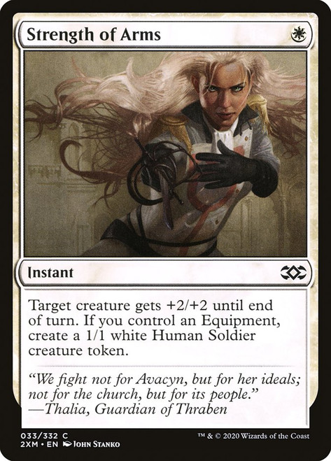 Strength of Arms\nDouble Masters\nSingle\nMagic The Gathering