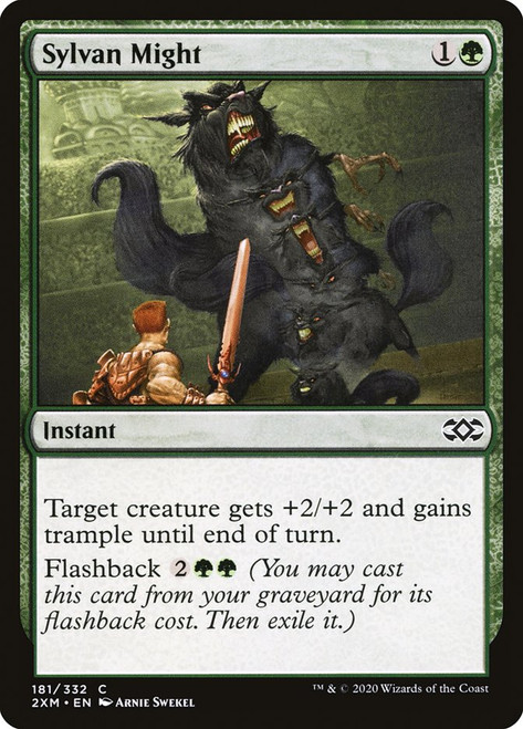 Sylvan Might\nDouble Masters\nSingle\nMagic The Gathering