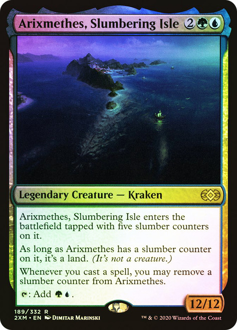 Arixmethes, Slumbering Isle\nDouble Masters\nSingle\nMagic The Gathering