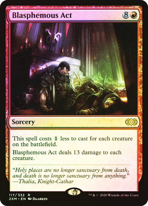 Blasphemous Act\nDouble Masters\nSingle\nMagic The Gathering