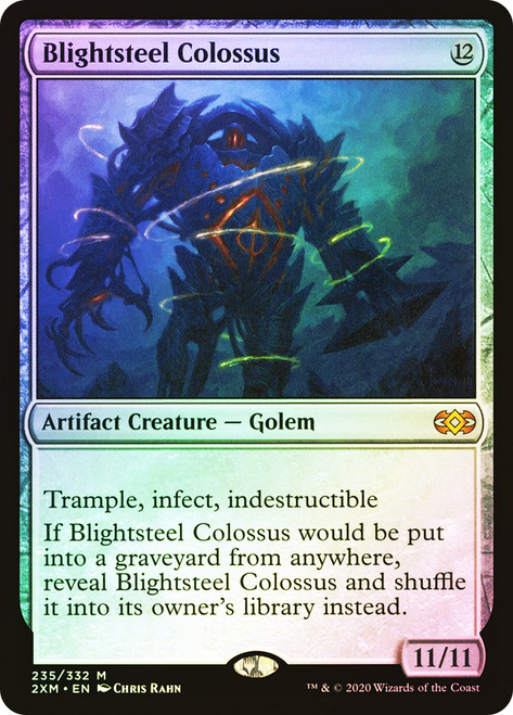 荒廃鋼の巨像/Blightsteel Colossus  MBS日本語foil FOIL)(フルアート)荒廃鋼の巨像/Blightsteel Colossus《日本語