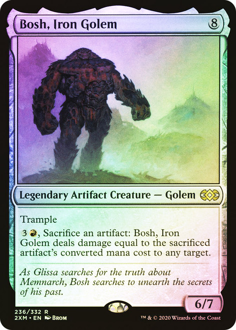 Bosh, Iron Golem\nDouble Masters\nSingle\nMagic The Gathering