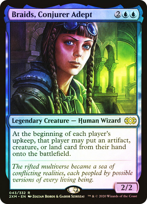 Braids, Conjurer Adept\nDouble Masters\nSingle\nMagic The Gathering