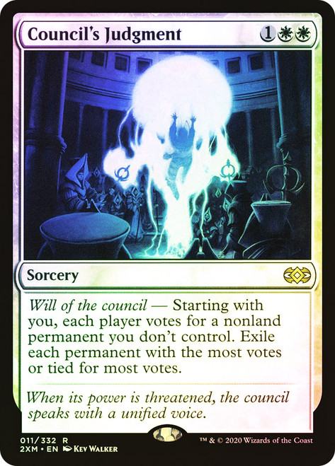 Council's Judgment\nDouble Masters\nSingle\nMagic The Gathering