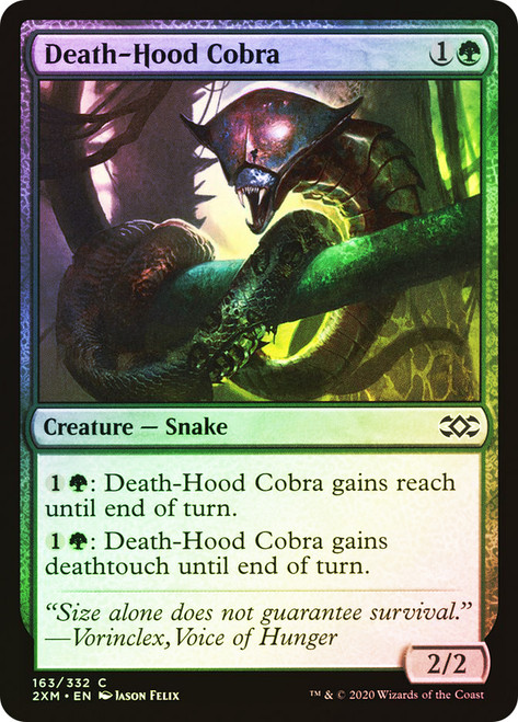 Death-Hood Cobra\nDouble Masters\nSingle\nMagic The Gathering