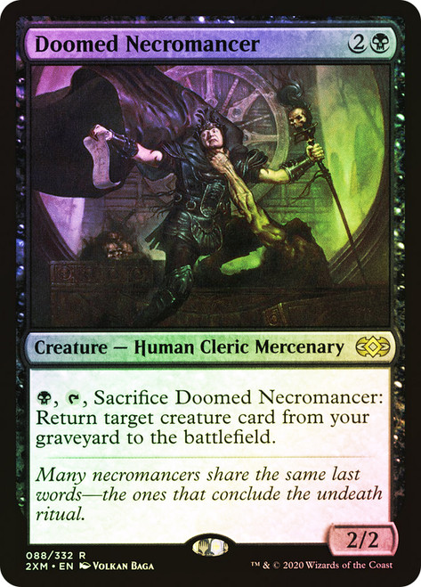 Doomed Necromancer\nDouble Masters\nSingle\nMagic The Gathering