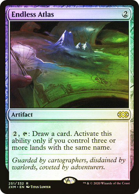 Endless Atlas\nDouble Masters\nSingle\nMagic The Gathering