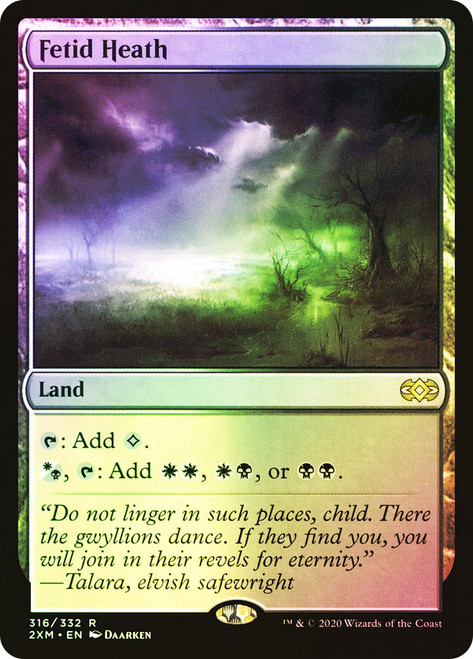 Fetid Heath\nDouble Masters\nSingle\nMagic The Gathering