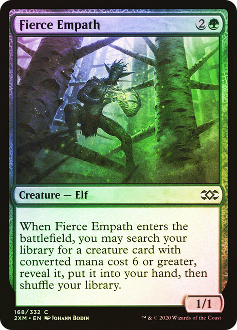 Fierce Empath\nDouble Masters\nSingle\nMagic The Gathering