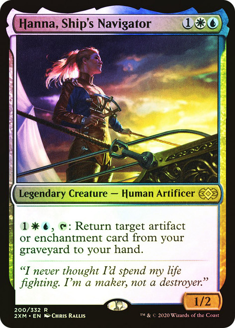 Hanna, Ship's Navigator\nDouble Masters\nSingle\nMagic The Gathering