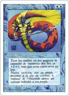 Lord of Atlantis
3rd Edition/Revised - French
Single
Magic The Gathering