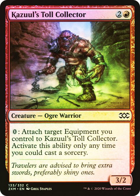 Kazuul's Toll Collector\nDouble Masters\nSingle\nMagic The Gathering