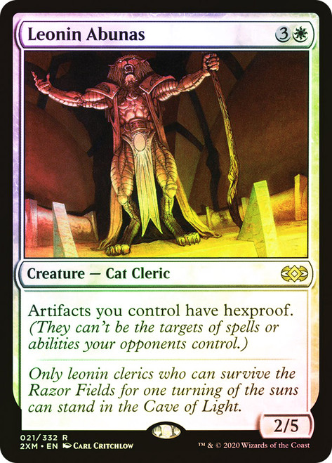 Leonin Abunas\nDouble Masters\nSingle\nMagic The Gathering