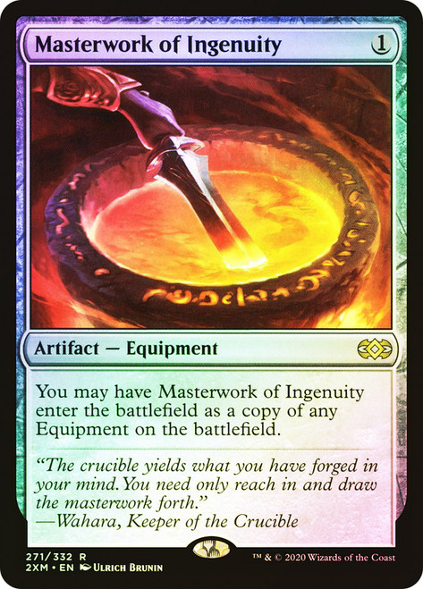 Masterwork of Ingenuity\nDouble Masters\nSingle\nMagic The Gathering